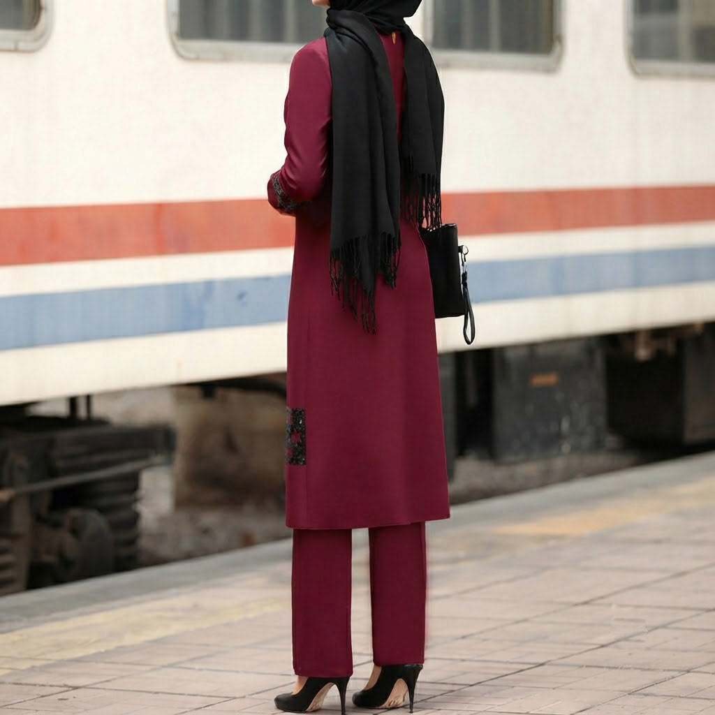 The 'Modern Muse' Layered Modest Ensemble