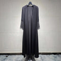 The 'Signature' Diamond-Mesh Open Abaya